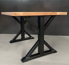 We pride ourselves on having the best designs, quality, and finishes for all of our metal table legs. Custom Order For Joseph Etsy Metal Table Metal Table Legs Metal Dining Table