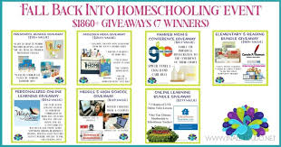 Fall Back into Homeschooling October Event {$1860+ Giveaways