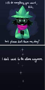 Don T Leave The Lonely Prince Deltarune Ralsei Deltarunecomic Deltaruneralsei Kris X Ralsei A Hat In Time Delta Rune
