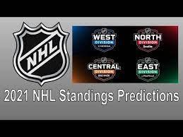 Tendencias de colores para 2021. 2021 Nhl Standings Predictions Youtube