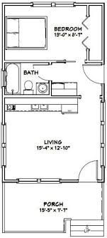 To make a small house design feel bigger, choose a floor plan with porches. 16x28 House 1 Bedroom 1 Bath 447 Sq Ft Pdf Floor Plan Etsy In 2021 Tiny House Floor Plans Cabin Floor Plans Shed Homes