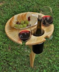 Outdoor Wine Table In Pine Custom Engravings Available By Timbercraftusa On Etsy Https W Estantes De Vino Soportes Para Botellas De Vino Vinoteca De Madera