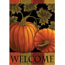 Pumpkins Harvest Double Sided Garden Flag Fall Garden Flag Fall Art Projects Pumpkin Garden