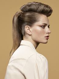 To begin with, you can. Ponytail And Slicked Back Hair Styling