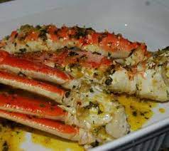 Oven Roast Crabs Delicious And Easy To Cook Crab Legs Cooked In Flavor Wave Turbo Grill Crab Recipes Dungeness Crab Recipes Baked Crab Legs