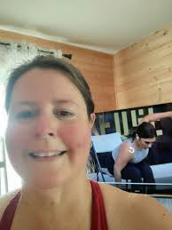 Whew. I was dying today. So sweaty. Tired. Sore. Fire + Flow Week 4 Day 3 ✓