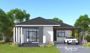 This Majestic Looking Three Bedroom Bungalow May Be Your Ultimate Dream House House And Decors In 2020 One Storey House Bungalow House Design House Plans