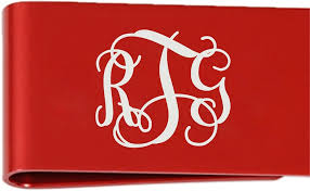 Shop women's designer accessories at coach. Engraved Monogram Money Clip
