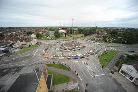 A bit of a nightmare for anyone unlucky enough to have navigate their way around it, especially in rush hour. The Magic Roundabout Swindon