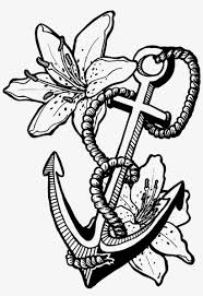 Wow, that is one of the prettiest scrolly flower tat designs i've ever seen. Tattoo Book White Lilies Transprent Png Free Anchor With Lily Tattoo Designs Transparent Png 1024x1365 Free Download On Nicepng