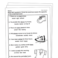 Start studying 2nd grade antonyms. Antonyms Grade 2 Collection Printable Differentiation Collections