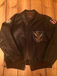 My New Eastman Star Sportswear Leather Flight Jacket Military Outfit Flying Jacket