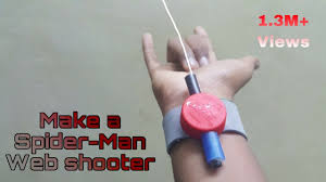 Take the paper clip, and bend as shown. How To Make Spiderman Web Shooter Easy Step By Step Guru Home
