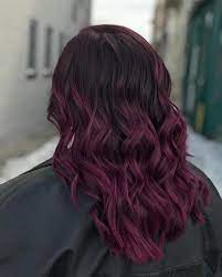 24 Incredible Violet Hair Color Ideas To Inspire You In 2021 In 2021 Hair Color Plum Deep Plum Hair Bold Hair Color