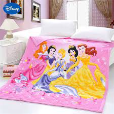 Bienvenue dans la catégories linge de maison. Couettes De Princesse Brillantes En Tissu De Coton Tisse Pour Filles Linge De Lit De Couleur Rose Avec Imprimes De Personnages Disney Pour Ete Aliexpress