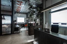 Cool Offices In Industrial Style Office Space Design Office Interior Design Industrial Style Office