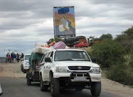 Officials at beitbridge border post were left in panic mode amid fears that a gas tanker might explode after it rolled onto a woman's car on sunday 28 april at around 7pm and severely injuring her. Beitbridge Border Opened After Protest Enca