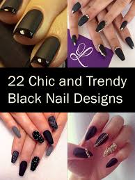 Check spelling or type a new query. 22 Black Nails That Range From Elegant Manicures To Edgy Nail Art