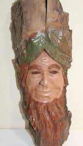 FOLK ART WOOD CARVING