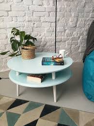 Some say it is okay if the height is. Ufo Coffee Table Diam 70cm X Height 35cm Light Turquoise White Ragaba De