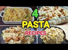 Pasta 4 Ways By Yes I Can Cook Alfredopasta Creamypasta Whitesaucepasta Fettucinealfredo Youtube Cooking Cooking Recipes In Urdu White Sauce Pasta