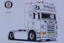 Denk bijvoorbeeld aan een leuke vrachtauto die ijs vervoerd of een vrachtauto die grote wielen heeft. Scania V8 Tekening Google Zoeken Camion Truck Voiture Truck