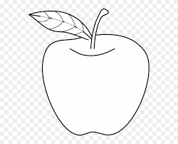 Apple outline clip art at clker com vector online clipart. Apple Outline Free Transparent Png Clipart Images Download