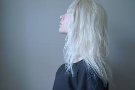 Black And Platinum Hair Aesthetic Dead Girls Long White Hair Platinum Blonde Hair Bleached Hair