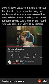 Shrek the third online for free. Guys The Dude Who Ate An Onion Everyday Intell New Shrek Movie Is Leaving Youtube Drewdurnil