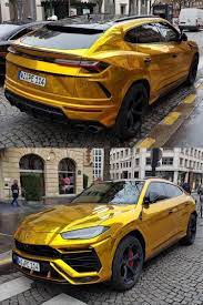 Lamborghini Urus Gold Lamborghini Lux Cars Car Show