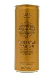 The bestselling m&s passion star martini has been updated with a fruity twist as a new pink the original m&s passion star martini launched in september 2018 and swiftly moved up the 'cocktails. M S Selling A Porn Star Martini Cocktail In A Can For Just 2