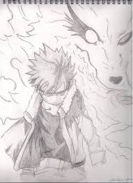 Nine Tailed Fox Naruto Nine Tailed Fox Naruto Naruto Drawings Naruto Sketch