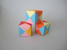 Origami works of satoshi kamiya 2. Wurfel Aus Papier Einfach Schnell Ohne Kleber Youtube