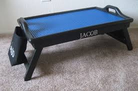 Diy Lego Table What An Idea Using A Lap Tray Lego Table Diy Lego Table Lego Storage