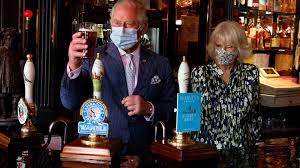 Prince Charles jokes about doing a pub ...