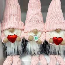 Handmade Gnomes Made From Recycled Materials Valentines Diy Diy Valentines Decorations Diy Valentines Crafts