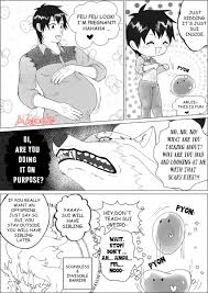 Rule 34 Dev - general:[bestiality blush dialogue duo feral  fluffy fur human_on_feral implied_orgasm interspecies licking  male malemale paws sensual size_difference tongue]  artist:[akaneko] contributor ...