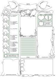 An official, fillable character sheet for your character from wizards of the coast. D D Character Sheet On Tumblr