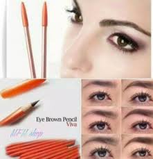 Promo 2 Pcs Pensil Alis Viva Queen Eyebrow Pencil Pencil Eyebrow Pensil Makeup Berkualitas Warna Coklat Dan Hitam Lazada Indonesia