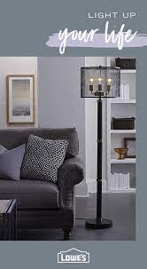Give Your Living Room A Serious Dose Of Style With Lighting From Lowe S Bedroom Design Interior Design Living Room Lamps Living Room