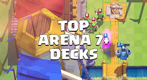 Read arène 7 from the story clash royale by simonhuard with 23 reads.quand vous êtes arène 7 il ne faut pas ésité a utilisé quand vous êtes arène 7 il ne faut pas ésité a utilisé la buche car elle va vous être tres utile.utilisé les barbare d elite +électrocution si il met une orde de squelette pour se défendre. Best Arena 7 Decks April 2021 Update Clash Royale Guides