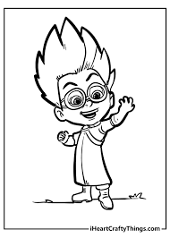 With his mobile laboratory, his flying factory and many gadgets, pj masks have their work cut out but with teamwork and. Pj Masks Coloring Pages Updated 2021