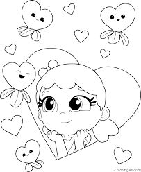 Rainbocorns free printable coloring pages. Happy Hearts Day From True And The Rainbow Kingdom Coloring Page Coloringall