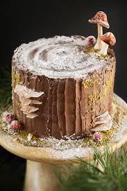 Mulled Wine Stump De Noel Cake Yule Log Cake Recipe Yule Log Cake Cake