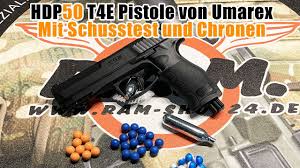 Umarex t4e hdp 50 is a ram pistol designed to shoot rubber projectiles. Hdp50 Pistole Cal 0 50 Von Umarex Review Mit Chronen Und Schusstest Youtube