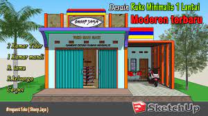 Ngomoin soal desain rumah tentu saja konsep minimalis menjadi juaranya, mulai remaja hingga dewasa sangat menyukai model desain seperti ini. Ruko Minimalis 1 Lantai Tampak Depan Modern Terbaru Youtube