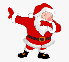 Outline Santa Claus Hat Clipart