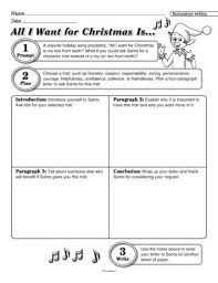 Christmas Character Traits And Explanatory Writing This Writing Organizer For December Guides Stu Explanatory Writing Santa Lesson Plan Writing Organization