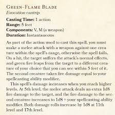 Let S Look At The Math Behind Greenflame Blade Dndnext