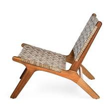 Loungestuhl Retro Fsc 100 85x96x67cm Natur Natur Lounge Stuhl Stuhle Bequeme Sessel